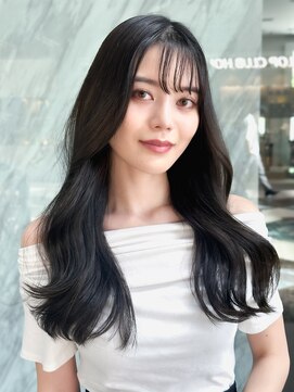 ビビディバビディブー 枚方ビオルネ店(Bibbidi.bobbidi.boo) 韓国ヘアくびれヘアオリーブグレージュレイヤーカット