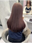 《karen》ピンクブラウン/暖色/艶カラー/韓国ヘア/レイヤー