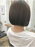 ボブスタイル。