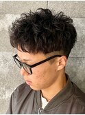 ピンパーマツイストスパイラルパーマシャドウパーマ