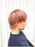 【メンズ★大名】マッシュウルフスタイル×ハイトーン×ブリーチ
