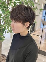 ヨール(YOL)&nbsp;大人可愛いショート/小顔/ハイライト/白髪ぼかし/30代/40代