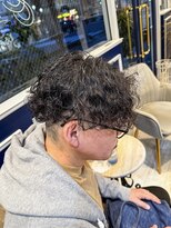 アンソル オブ リシェール(N'SOL of RICHAIR)&nbsp;サーフカール/スパイキーショート/ブルーブラック/南越谷