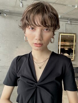 スクリーン(SCREEN) くびれヘア/アプリコットオレンジ/ハイライトカラー/三宮/元町