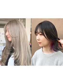 お客様のライフスタイル、なりたい質感、お悩みに合わせてカラーデザインを決めていきます。