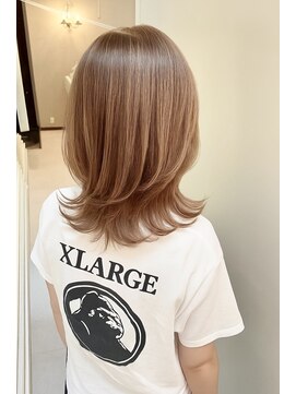 エール(a:le) 白髪ぼかしハイライト