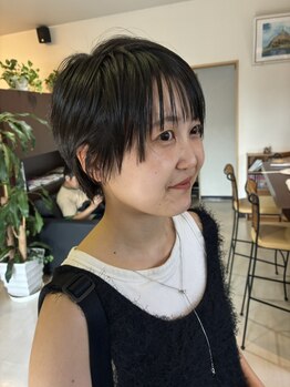 ヘアースペースマーズの写真/似合わせカットが得意♪骨格・髪質・毛流れを見極めたカットで、あなたに一番似合うショートヘアをご提案☆