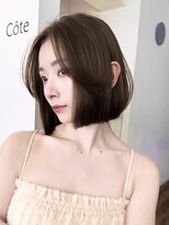 コート 表参道(Cote)&nbsp;Cote 美髪/オリーブベージュ/セミディ/カットレイヤーボブ