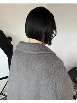 line bob / 髪質改善