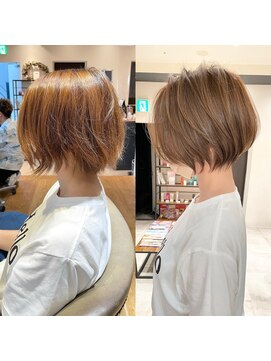 バンプ ギンザ(BUMP GINZA) 30代40代50代白髪染め銀座絶壁解消小顔くびれショートヘア伊