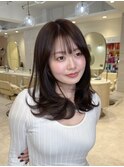レイヤーカット/顔まわりカット/前髪カット/外苑前