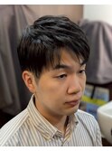 <虎ノ門>メンズツーブロック/理容室/メンズ