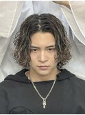 グランジサーフカールパーマラウンドマッシュグランジパーマ渋谷