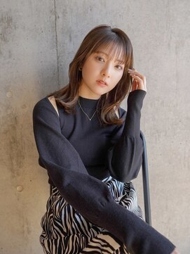 La fith hair noll. 福山蔵王店【ラフィス ヘアー ノル】【3月31日OPEN（予定）】 【La fith】モカグレージュ×くびれミディ