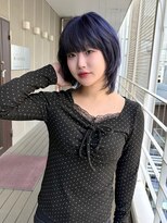 シオ ヘアー デザイン(Sio. hair design)&nbsp;ブリーチ必須 ラベンダーブルーカラー