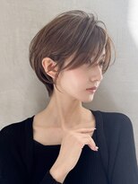 ロンドエニカ 大宮(Lond enika)&nbsp;クールショート/ピンクベージュ/カーテンバング/顔周り☆350