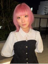 ヌル 神宮前店(Null)&nbsp;ピンクカラー/ブリーチデザインカラー/ルーツカラー/ブリーチ