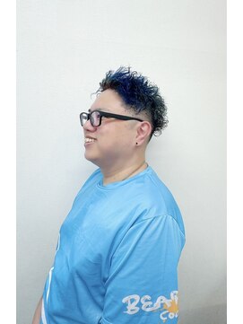 ヘアサロン ビッグベアー(hair salon Big Bear) ツイストスパイラルパーマ フェードツーブロック
