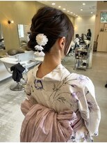トパ タカオカ(topa takaoka)&nbsp;浴衣や着物に合うミディアムアレンジ♪