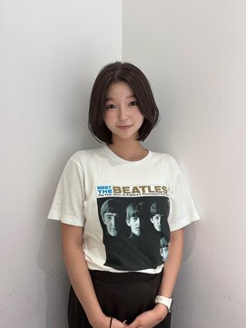 ビューバイネオリーブ 用賀店(Beau'r by neolive) ミルクティーブロンドデジタルパーマワンホンレイヤー［用賀］