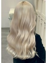 ベレーザ 川越(Beleza)&nbsp;ba17023_ホワイトブロンドハイトーンカラー透明感ワンホンヘア艶