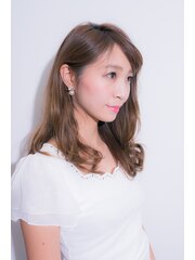 【Haiｒ Salon TAKAHIRO】ゆるふわセミロング