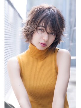 オースティン 錦糸町(AUSTIN) AUSTIN バレイヤージュ×大人カワイイくせ毛風ショート