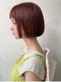 【roijir】表参道 ミニボブ×ピンク系カラー