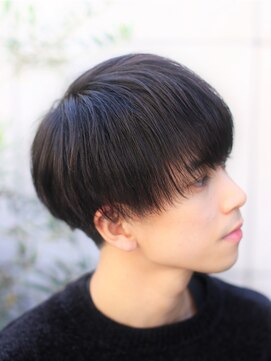 黒髪サラサラナチュラルマッシュ ワックス無し モテる髪型 L ガズル ハラジュク Guzzle Harajuku のヘアカタログ ホットペッパービューティー