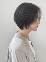 ゴーズゴードットビー 吉祥寺(go s go .b)&nbsp;透けるグレージュショートボブ【吉祥寺】【イルミナカラー】