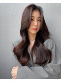 20代30代/サラツヤロング/くびれヘア/くびれロング