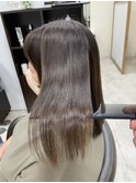 髪質改善ストレート
