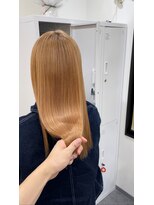 ヘアーテラスエムバイエイル(hair terrace M byEir) セミロングハイトーン【カット】【カラー】【ブリーチ】