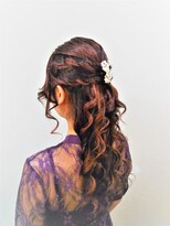 横濱ハイカラ美容院(haikara美容院) ハーフアップ