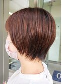 えりあし長めすっきりショート