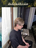 ガイズ ヘアー イサミ(GUY'S HAIR 133) メンズバレイヤージュ/ハイライト/マッシュウルフ