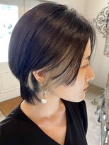 アールハーツ 峰店(R-HEARTS)&nbsp;《R-HEARTSmine》前下がりウルフ＆インナーカラー