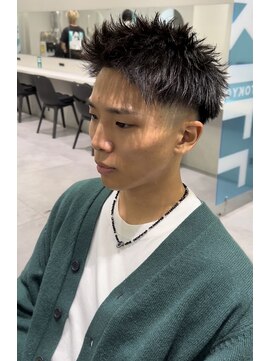 スキル 渋谷(SKILL) フェードカット/バリアート/刈り上げ/メンズショート/短髪