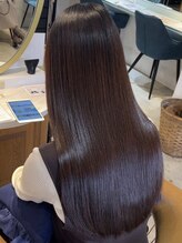 ロンド シャルム 吉祥寺(Lond charme)&nbsp;バタフライカットグレーブラウンワンホンレイヤー