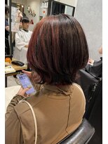 ステラ(stella)&nbsp;ボブ要素も残しながら作るまた違った外ハネカット※カットのみ