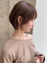 アンバー 池袋(amber)&nbsp;切りっぱなしボブ/デザインカラー/髪質改善[池袋駅]