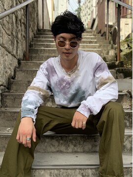 ザバーバー 日本橋高島屋SC(THE BARBER) ７：３無造作スパイラルパーマ