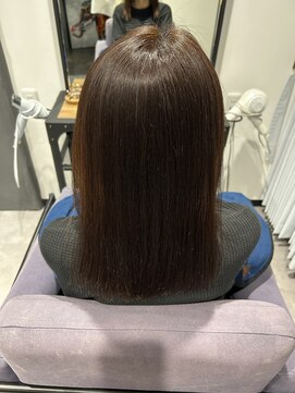 アルコイリスバイドールヘアー(ARCOIRIS by Dollhair) 酸性ストレートヘルシースタイル髪質改善艶髪ロング都島