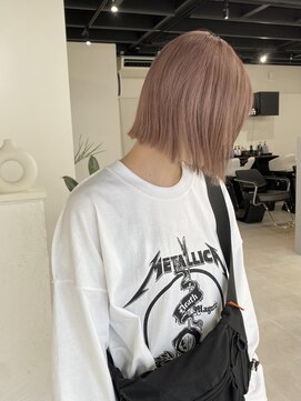 オル('olu) ピンクミルクbob