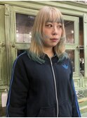 ブロンド×エンドカラー