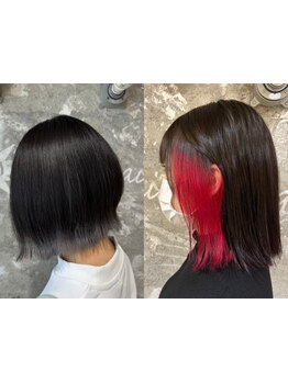 旬な髪色で周りと差がつく【フルカラー+ディープレイヤートリートメント\6500】池袋西口4分・池袋北口3分★