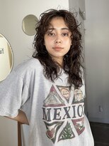 ハイフ(haif)&nbsp;【haif】レイヤーカット　スパイラルパーマ　ロング