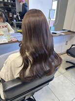 ランド(LAND) ブリーチなしWカラーでほんのりオリーブベージュ
