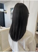 福山美容室caary 髪質改善ストレート酸性ストレートさらつや