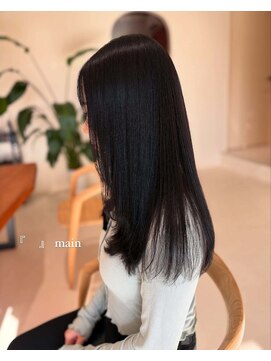 メイン(『　　』main) 暗髪